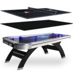 Freetime Fun Slap Shot Air Hockey Table w/ Ping Pong Table Top - Image 4
