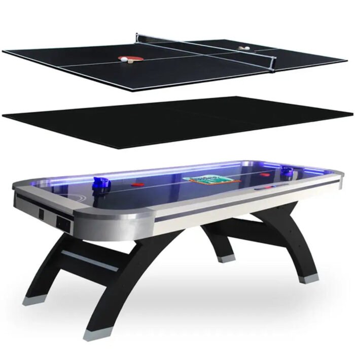 Freetime Fun Slap Shot Air Hockey Table w/ Ping Pong Table Top - Image 4