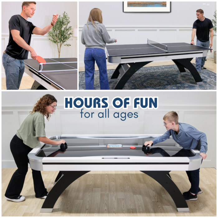 Freetime Fun Slap Shot 7' Air Hockey Table - Image 8