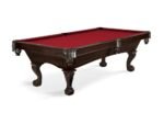 Brunswick Allenton 7ft American Pool Table with Ball And Claw Leg - Espresso - Image 7