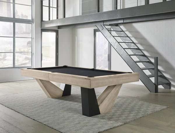 annex-8-pool-table-natural-ash_pooltable__annexnaebony-dtckit_3_600x_a15027a7-5b09-40f8-acf4-3292c78854c3 American Heritage Annex 8' Pool Table - Image 1