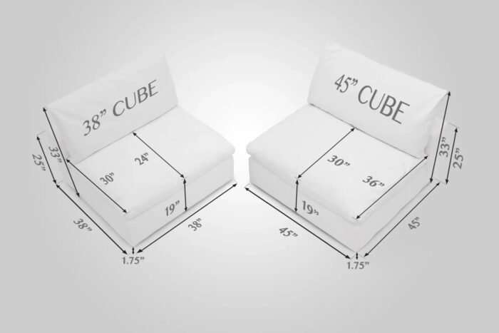 Soulfa 3-Cube Cozy Couch - Image 16