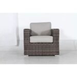 Stylish Rattan Wicker Person Seating Group With Premium Sunbrella Cushions Perfect For Outdoor Entertaining - Image 6