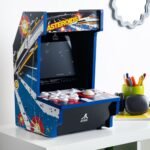 Arcade Classics Atari Asteroids Counter Series Game Machine with 8" Screen and 5 Games - Image 7