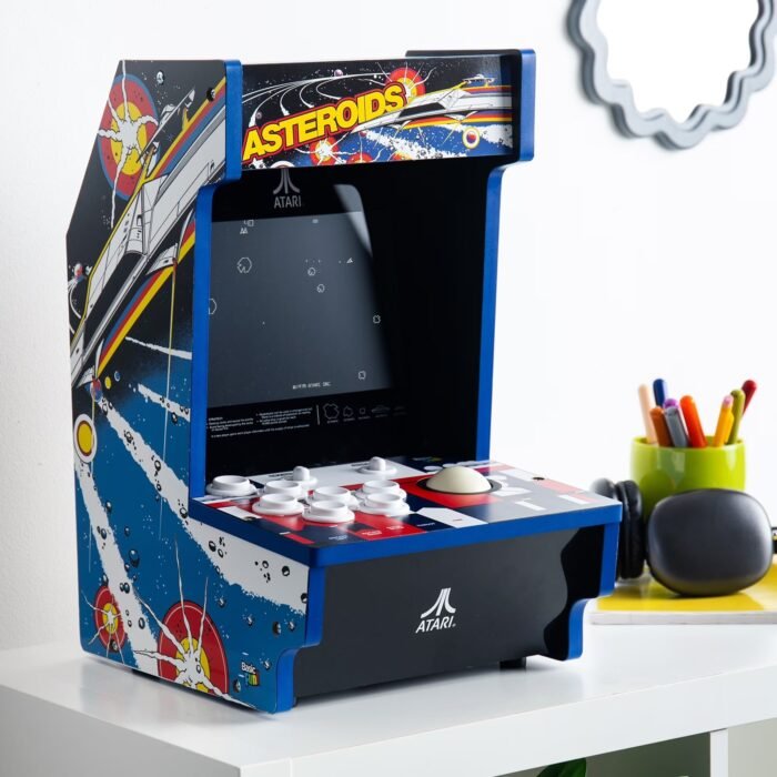 Arcade Classics Atari Asteroids Counter Series Game Machine with 8" Screen and 5 Games - Image 7