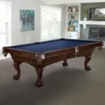 Brunswick Allenton 8ft American Pool Table with Ball And Claw Leg - Espresso
