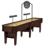 Brunswick Andover 14ft Shuffleboard Table -  Espresso - Image 3