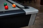 Brunswick Black Wolf Pro 8ft American Pool Table With Drop Pocket - Matte Black - Image 2