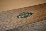 Brunswick Botanic 7ft American Pool Table - Rustic Dark Brown - Image 3
