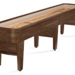 Brunswick Billiards Concord 12' Shuffleboard Table in Nutmeg