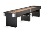 Brunswick Delray 9ft Shuffleboard Table - Matte Black - Image 5