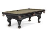 Brunswick 8' Glenwood Pool Table with Talon Ball and Claw Leg - Image 2