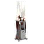 Brunswick Floor Cue Rack - Rustic Grey (add on)