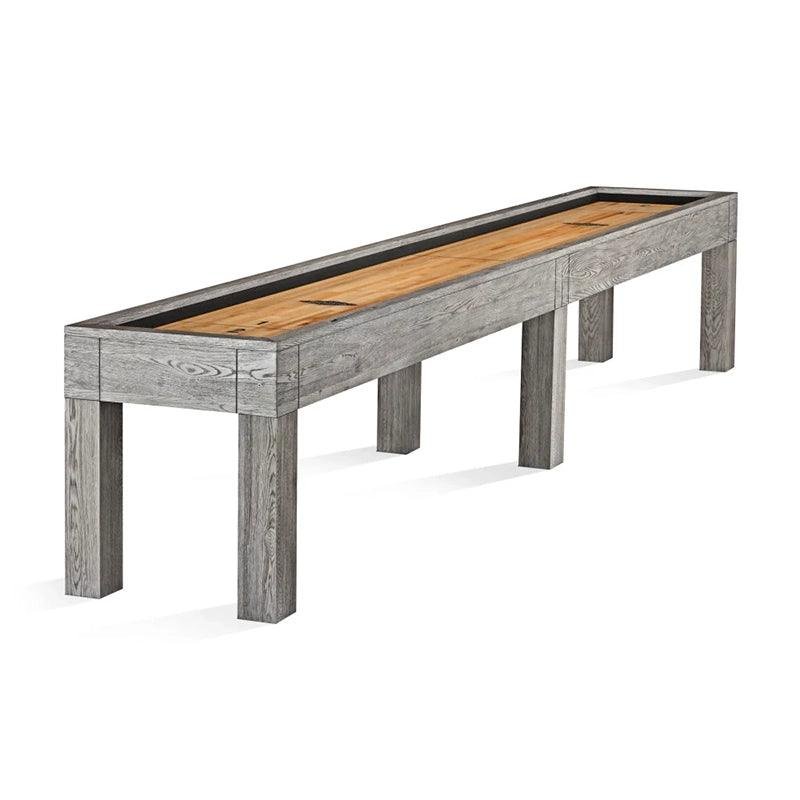 batch1-sanibel-12-foot-shuffleboard-table__rustic-grey_1_e6106eef-aefc-4ac6-9e76-725052d82d35 Brunswick Sanibel 12ft Shuffleboard Table - Rustic Grey - Image 1
