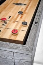 Brunswick Sanibel 12ft Shuffleboard Table -  Rustic Grey - Image 4