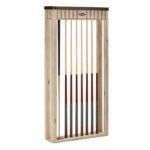 Brunswick The henderson Wall Cue Rack - Aged Linen And Walnut (add on)