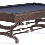 Brunswick Billiards Birmingham 9' Slate Pool Table in Charcoal