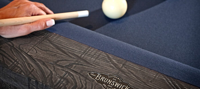 Brunswick Billiards Birmingham 9' Slate Pool Table in Charcoal - Image 7
