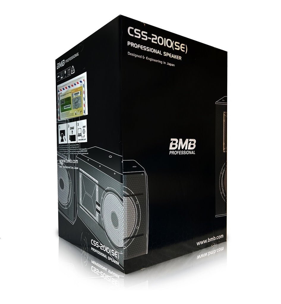 bmb css 2010 1200w 10 professional speaker single