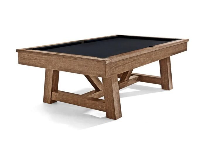 Brunswick Botanic 7ft American Pool Table - Rustic Dark Brown - Image 10