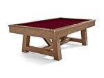 Brunswick Botanic 8ft American Pool Table - Rustic Dark Brown - Image 12