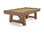 Brunswick Botanic 8ft American Pool Table - Rustic Dark Brown - Image 17