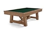 Brunswick Botanic 8ft American Pool Table - Rustic Dark Brown - Image 18