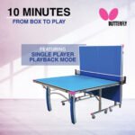 Butterfly Active Deluxe 19 Home Rollaway Table Tennis Table - Image 7