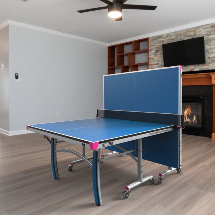 Butterfly Active Deluxe 19 Home Rollaway Table Tennis Table - Image 3