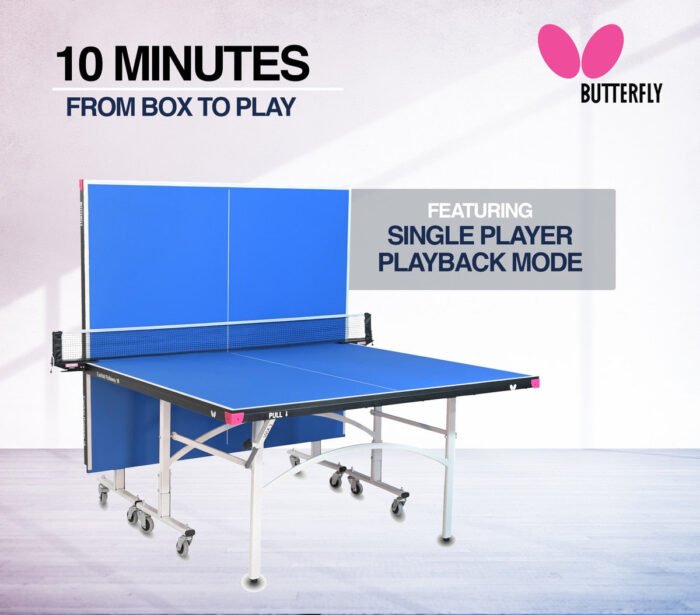 Butterfly Easifold 16 Rollaway - Table Tennis Table - Image 6