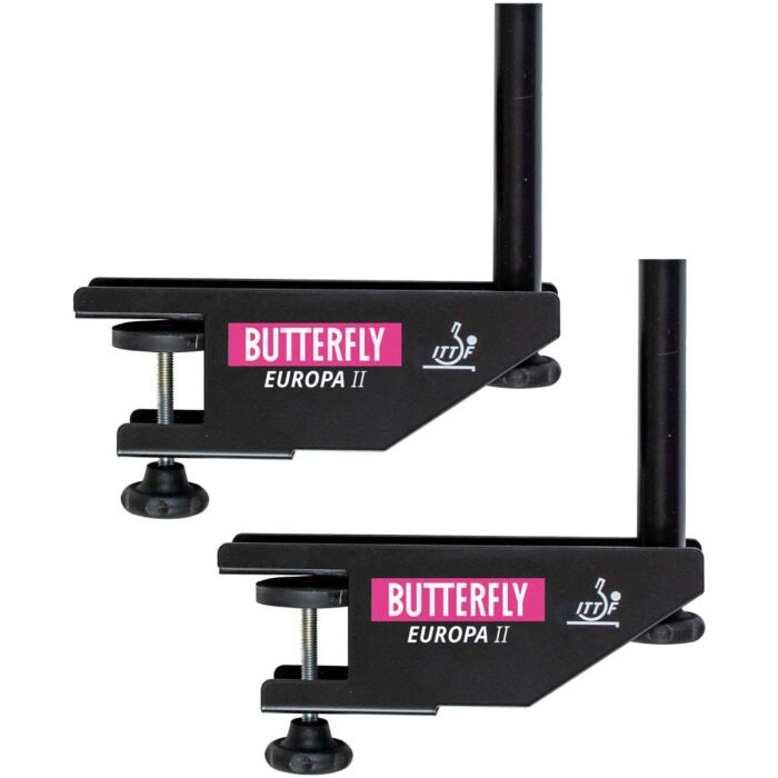 Butterfly Europa II Table Tennis Net and Post Set – Professional Tournament Quality - Image 3