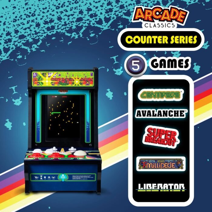 Atari Centipede Counter Series Arcade Game with 8 Inch Screen - Image 2
