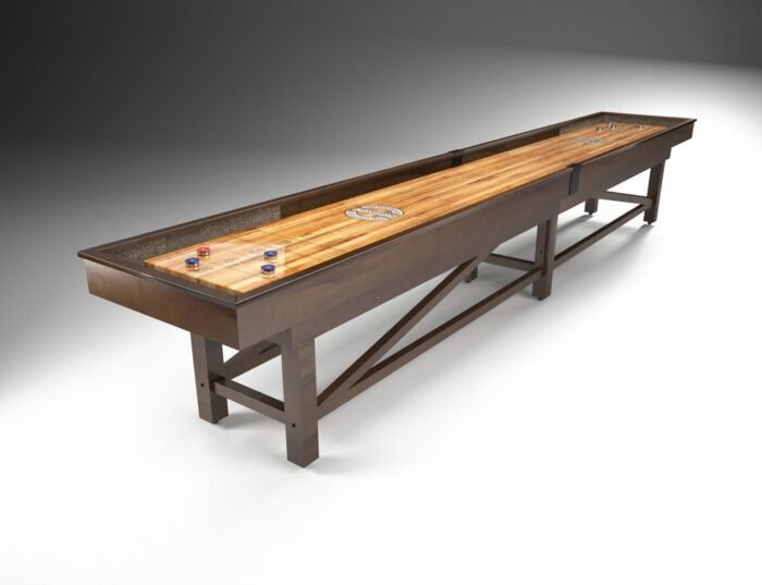 Champion Sheffield 14' Shuffleboard Table (Wood) - Image 2