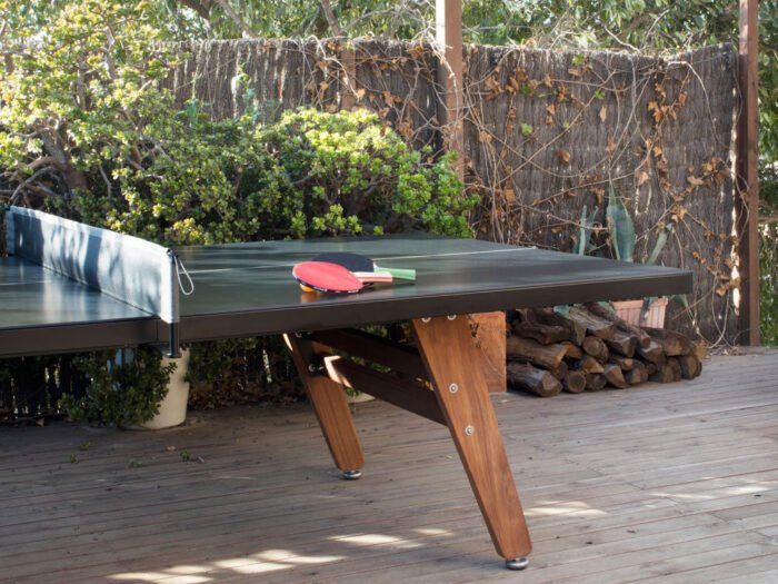 RS Barcelona RS Stationary Black Outdoor Tennis Table - Image 6