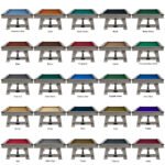 Playcraft Yukon River Slate Pool Table in Northern Drift - Image 9