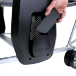 Cornilleau 500 Indoor Table Tennis Table - Gray Top - Image 11