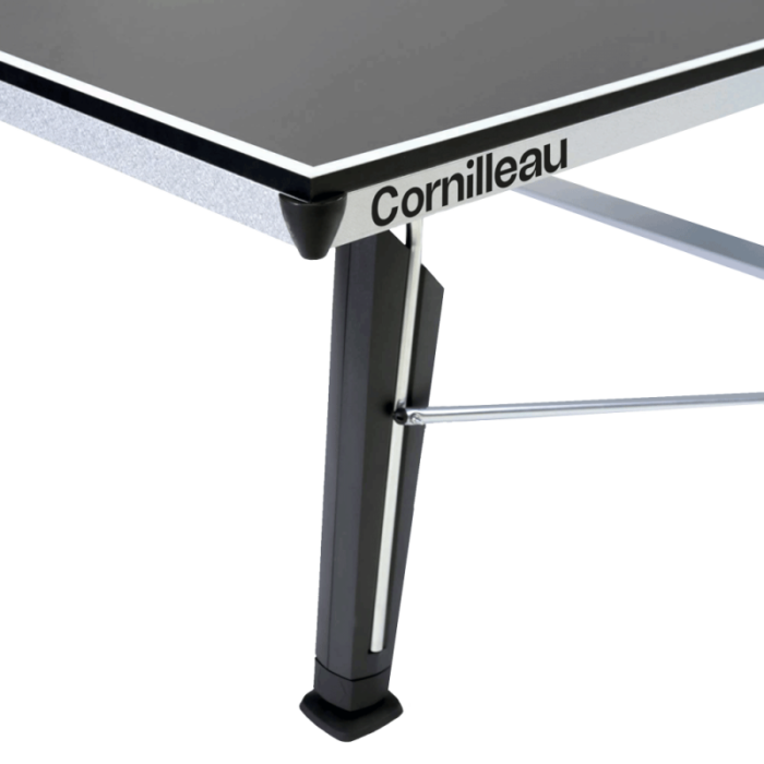 Cornilleau 500 Indoor Table Tennis Table - Gray Top - Image 8