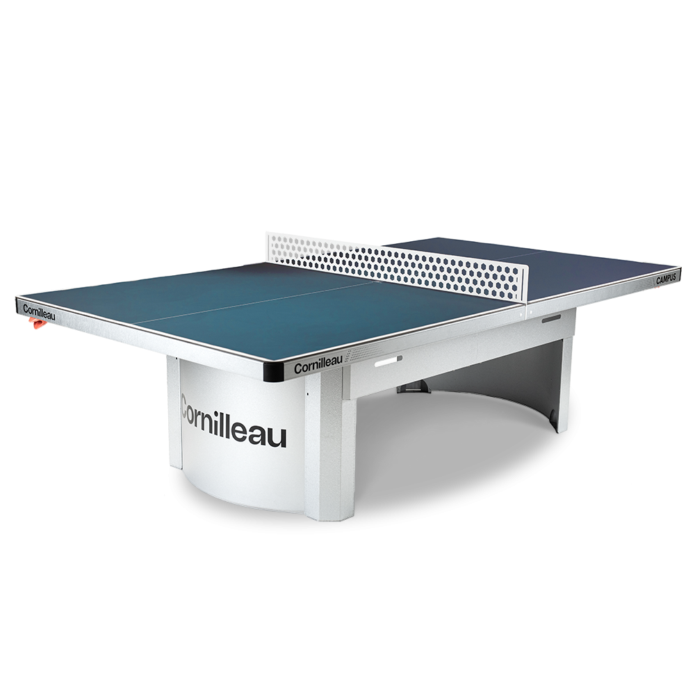 cornilleau-510m-campus-outdoor-stationary-table-blue-top Cornilleau 510m Campus Outdoor Stationary Table - Blue Top - Image 1