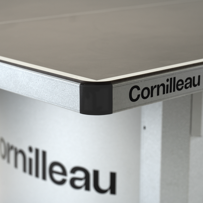 Cornilleau 510m Campus Outdoor Stationary Table - Gray Top - Image 4