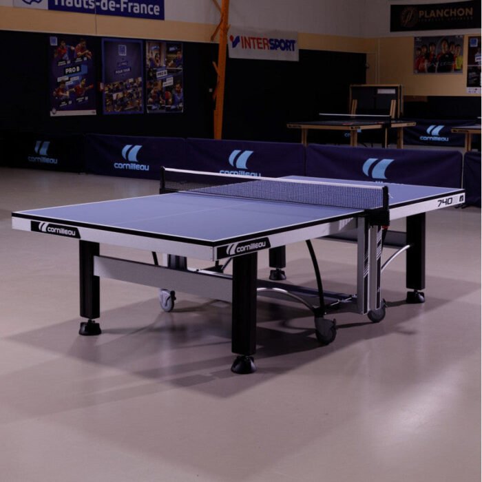 Cornilleau 740 ITTF Indoor Blue Table Tennis Table - Image 2