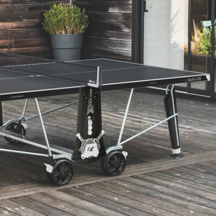 Cornilleau Black Code - Outdoor/Indoor Table Tennis Table - Image 2