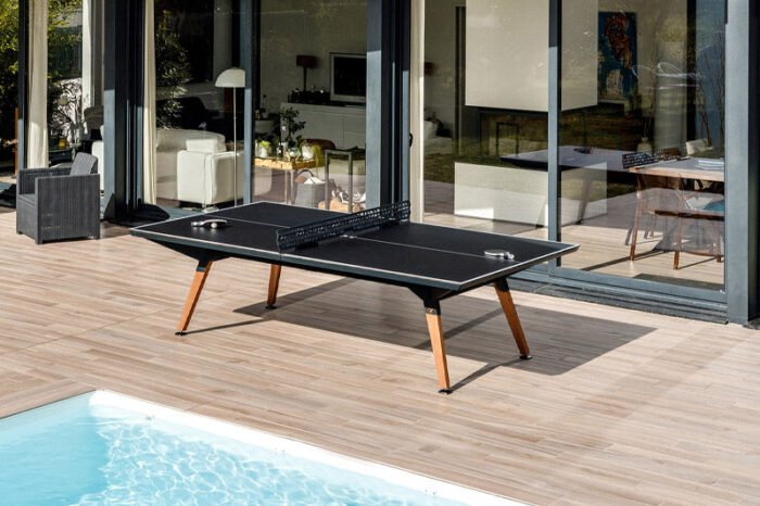 Cornilleau Lifestyle Outdoor Table Tennis Table - Black - Image 3