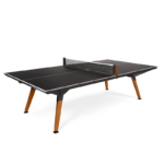 Cornilleau Origin Black - Convertible Outdoor Ping Pong Table - 3 Net Options