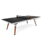 Cornilleau Origin White - Convertible Outdoor Ping Pong Table - 3 Net Options