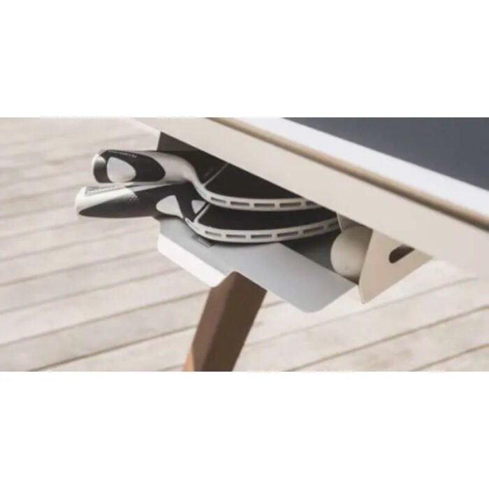Cornilleau Origin White - Convertible Outdoor Ping Pong Table - 3 Net Options - Image 8