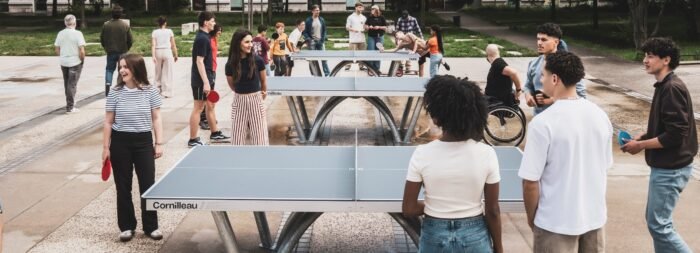 Cornilleau Park Stationary - Outdoor Table Tennis Table - Image 13