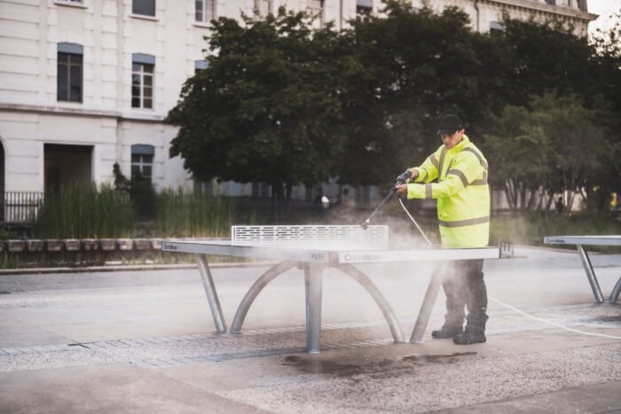 Cornilleau Park Stationary - Outdoor Table Tennis Table - Image 9