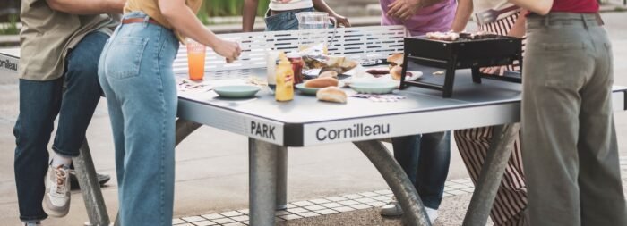 Cornilleau Park Stationary - Outdoor Table Tennis Table - Image 12