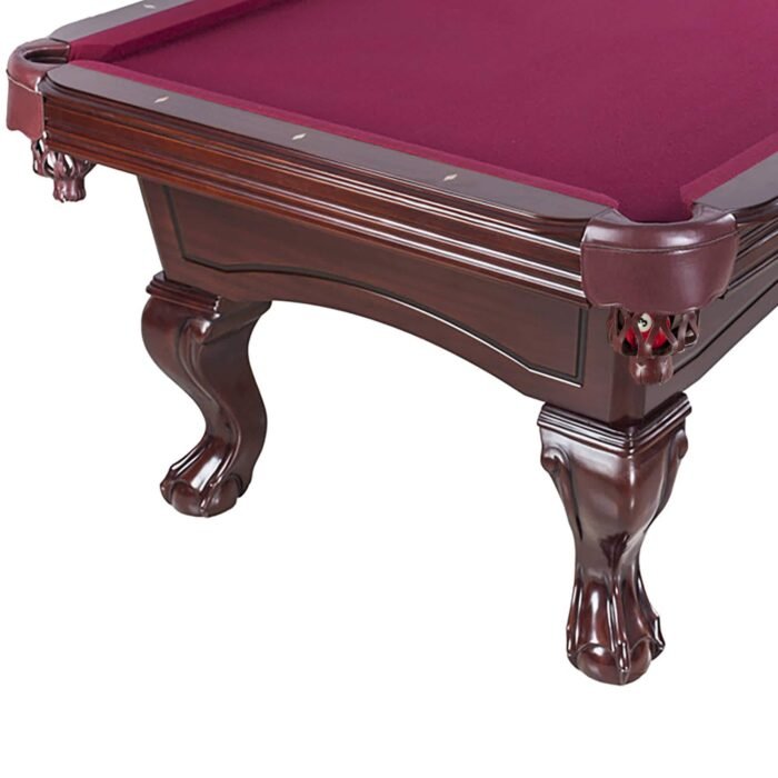 Carmelli Augusta 8' Non-Slate Pool Table in Mahogany Finish - Image 4