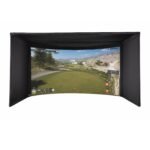 Curved Golf Simulator Enclosure Kit with Impact Screen - Image 39